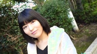 Japanese Amateur Eri Morimiya into a casting couch interview to become a JAV porn performer
