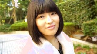 Japanese Amateur Eri Morimiya into a casting couch interview to become a JAV porn performer