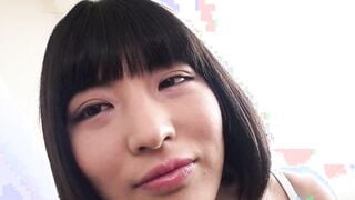Japanese Amateur Eri Morimiya into a casting couch interview to become a JAV porn performer