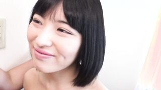Japanese Amateur Eri Morimiya into a casting couch interview to become a JAV porn performer