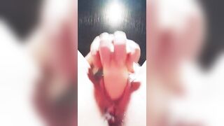 Mirelladelicia sexual bitch vagina leaking masturbating having fun delicious with toy 20X4 close up