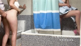 I boned my brother into law while my sister is taking a shower