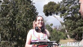 TAPE GAME BDSM!! College Students enjoy a game nailed date: LIZ RAINBOW - DATERANGER.com