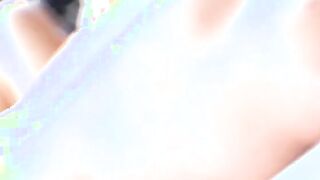 Blonde dude fingered old dark hair's snatch