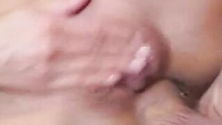 Bae mommy gets ass boned by a big dick before facial