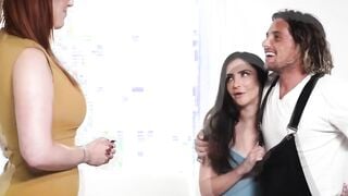 StraightTaboo.com - Stepson makes stepmom plowed step-daughter