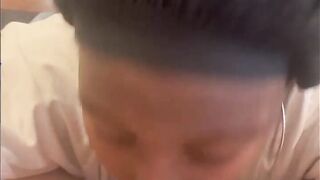 I missed blowing daddy’s cock