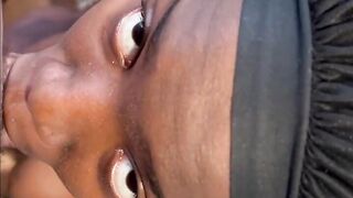 I missed blowing daddy’s cock