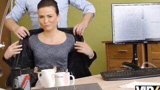 VIP4K. After unplanned quickie cougar is sure she is about to got money
