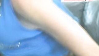 Muscular hunk is mastrubating her snatch