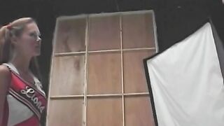 Young dark hair is blowing huge cock