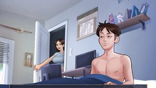 Summertime Saga: StepBrother Creampies His StepSister-Ep 145