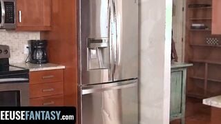 Freeuse Fantasy - Hottie Blonde Birthday Women Squirts All Over Her Stepdad And Stepsis During Three-Way