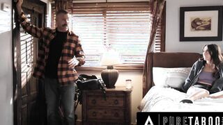 VIRGIN TABOO Jane Wilde Seduces Her Bf's Dad Because She Needs A Real Man To Screwed Her Irresistible