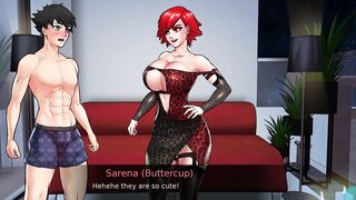 CONFINED WITH GODDESSES #52 • She is rides this huge penis like there is no tomorrow!