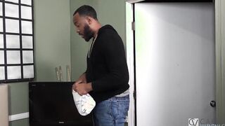 Pervy Skinny Carmen Valentina Gets That Sweet Bushy Twat Cumshot On!