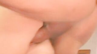 2 slutty chicks lick twat and riding penis