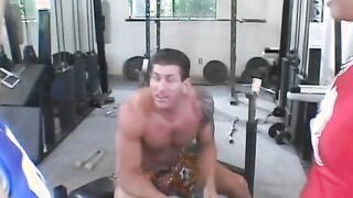 Lucky man fills up lola cheerleader pussies and asses with his cock