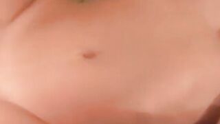 Horny blond with irresistible booty inside pink panties gets snatch slammed