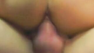 Slim Women moans while taking huge penis