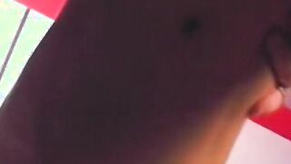 Slim Women moans while taking huge penis