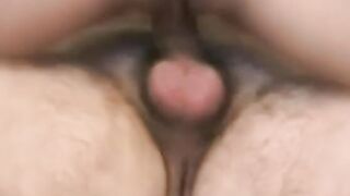 Dark Hair Hottie gets cum inside her mouth after Cutie, big banged