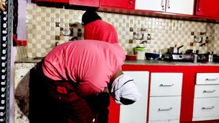 My Goddess fiance banged! with me inside kitchen
