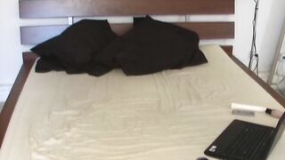 Young skank inside web cam