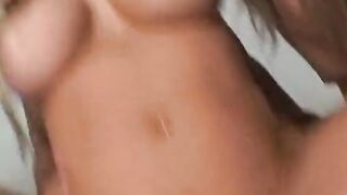 Lucky bro plows 2 tight lusty blondes