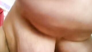 Fat granny gets 2 dicks inside her and cum on her reading glasses