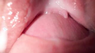 Adorable teens stepsister banged! for first time, voluptuous creamy cunt and close up jizzed