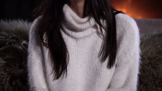 Dane Jones Amazing thin dark hair wifey Little Caprice lonely cam masturbation orgasm