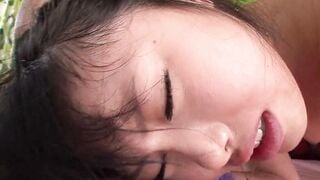 Hardcore nailed Japanese woman with huge dildos and 2 guys