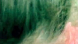 Skank Wifey sucking off dick into the woods