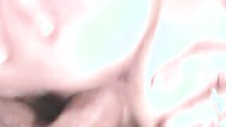 Buff bro rams tight eastern thot on the couch and creams her face