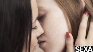 See this amazing lesbo pure eat cunt for the first time