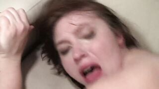 Fat step daughter is beauty and turned on