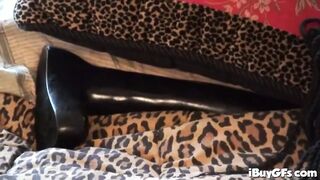 Big Titted blonde whore gets snatch banged!