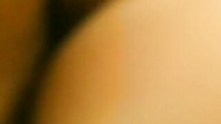 Mature blonde with tramp stamp bends over to take it doggy-style