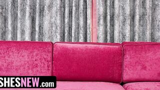 Teamskeet - Newcomer Mickey Violet Stepping Up Her Game On Her First Porno Clip