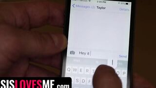 Sis Loves Me - Turned On Bro Pretends To Be Someone Just To Got Inside Her Stepsisters