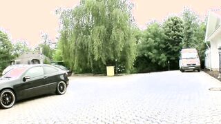 Cecilia Vega inside an hardcore Outdoors Three-Way with double Penetration