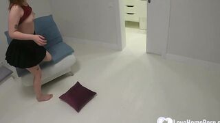 Big load gets swallowed by a thirsty 19 year old
