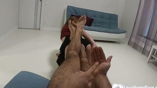 Big load gets swallowed by a thirsty 19 year old