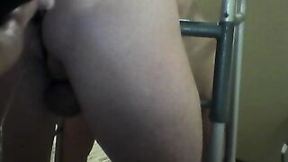 PUTTING ALL KINDS OF THINGS INSIDE MY BUTT BEFORE STRAP-ON FUCKING ME PEGGING TOMWOODS2020