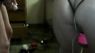 PUTTING ALL KINDS OF THINGS INSIDE MY BUTT BEFORE STRAP-ON FUCKING ME PEGGING TOMWOODS2020