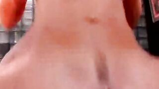 Slick penis invades mommy's soak twat