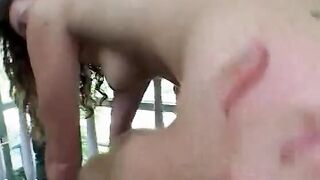 Freaky Beauty warms up her soak snatch then gets a cock to play with