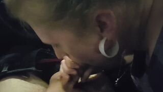 pov Amateur Ginger Risky Oral Jizzed Cum Drink