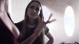 Dad fucks daughters 18 friend Anny Aurora into the middle of the night